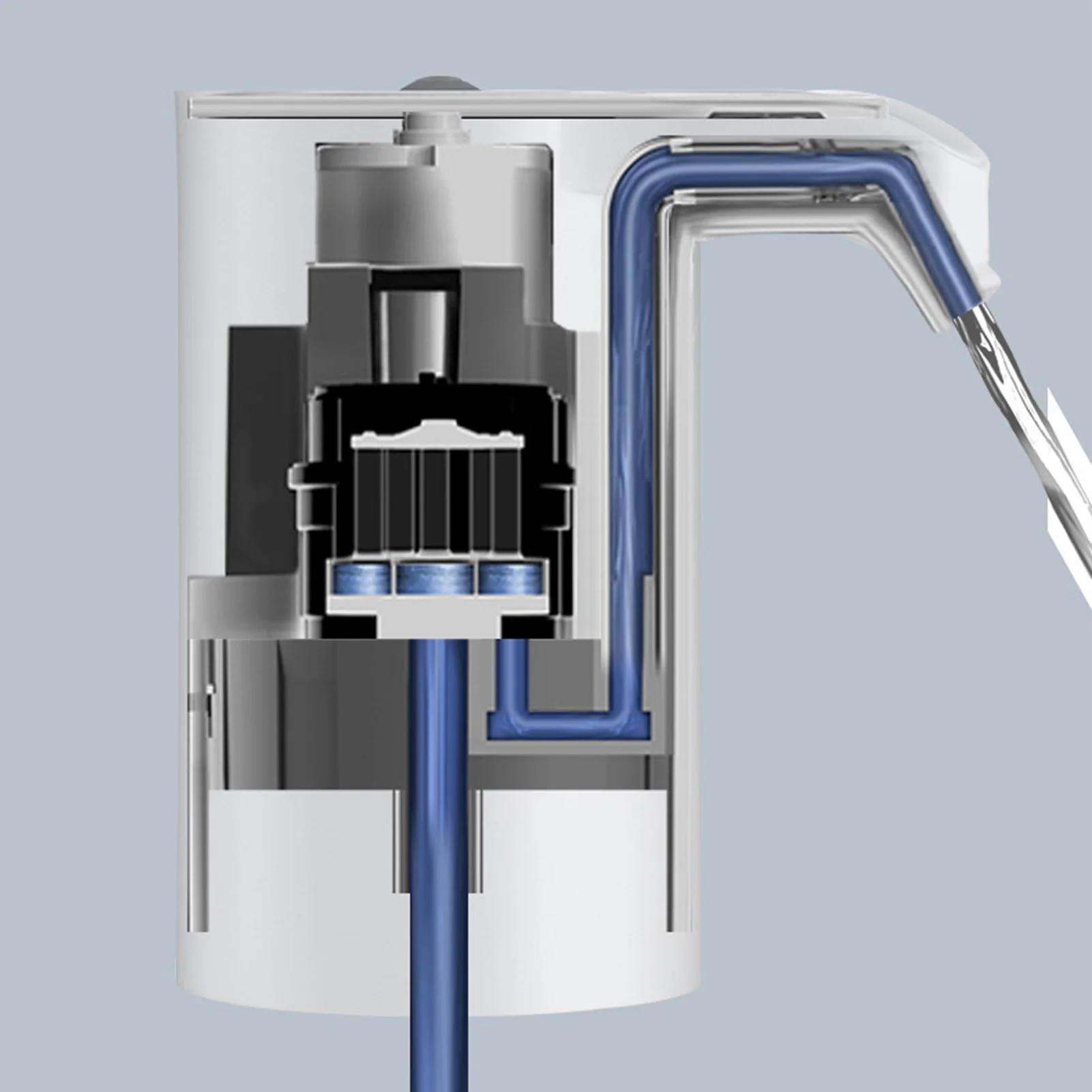 

Диспенсер для бутылок с водой, полностью автоматический универсальный интеллектуальный насос для питьевой воды для дома