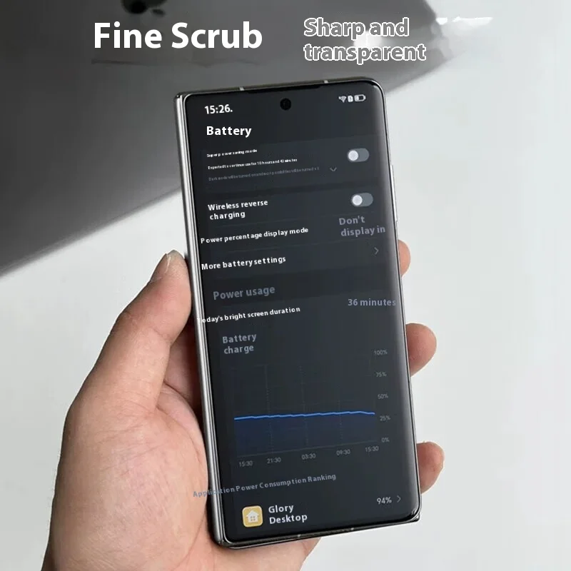 4in1 لـ Mate X6 ماتي هيدروجيل لينة طبقة من البولي يوريثان الحراري لهواوي Mate X6 الداخلية الخارجي المفصلي ملصق غطاء كامل للجسم واقي للشاشة