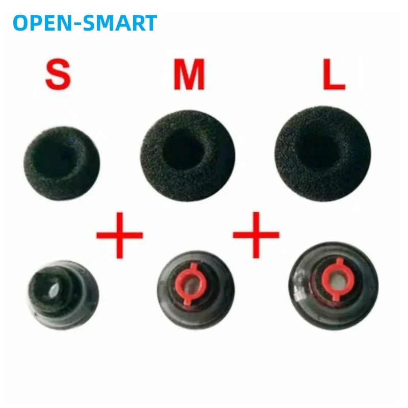 Lot de 3 petites embouts d'écouteurs en silicone durable, pour casque Communautés tronics Voyager 5200