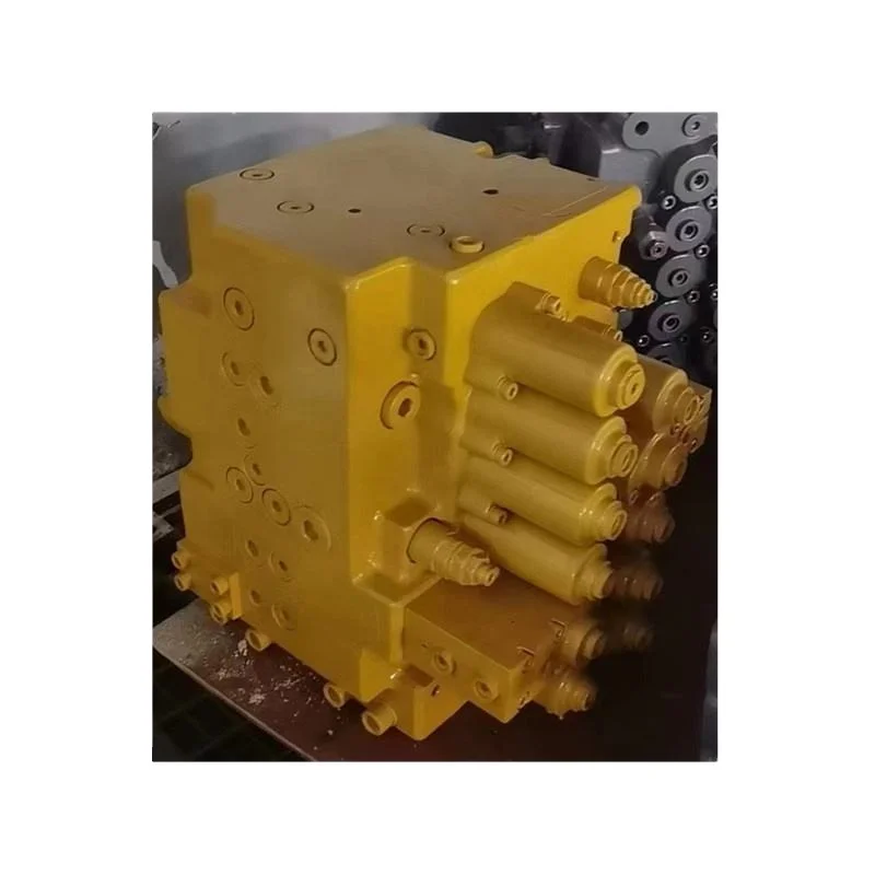 R300LC-9A Excavator Main Control Valve Model 31Q8-17000P, R300LC-9S Control Valve, Hydraulic System Core Component