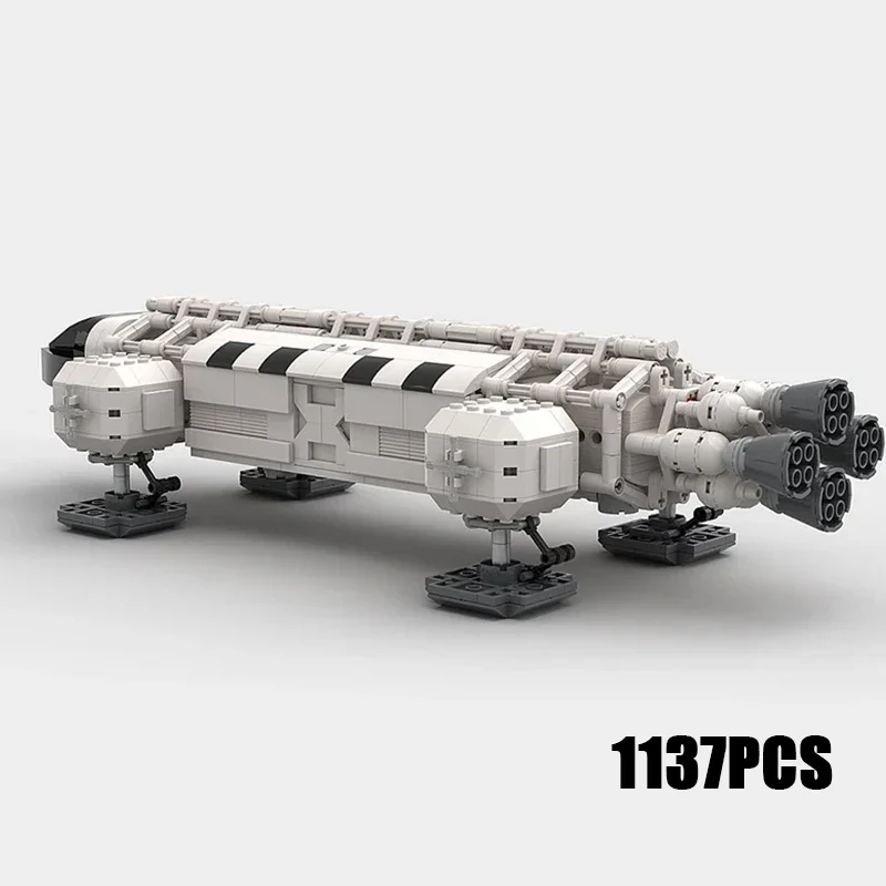 Military Model Moc Building Bricks Space 1999 Eagle Transporter Technology Modular Blocks Gifts Christmas Toys DIY Sets Assembly