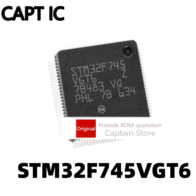 

5PCS STM32F745VGT6 packaged LQFP100 microcontroller