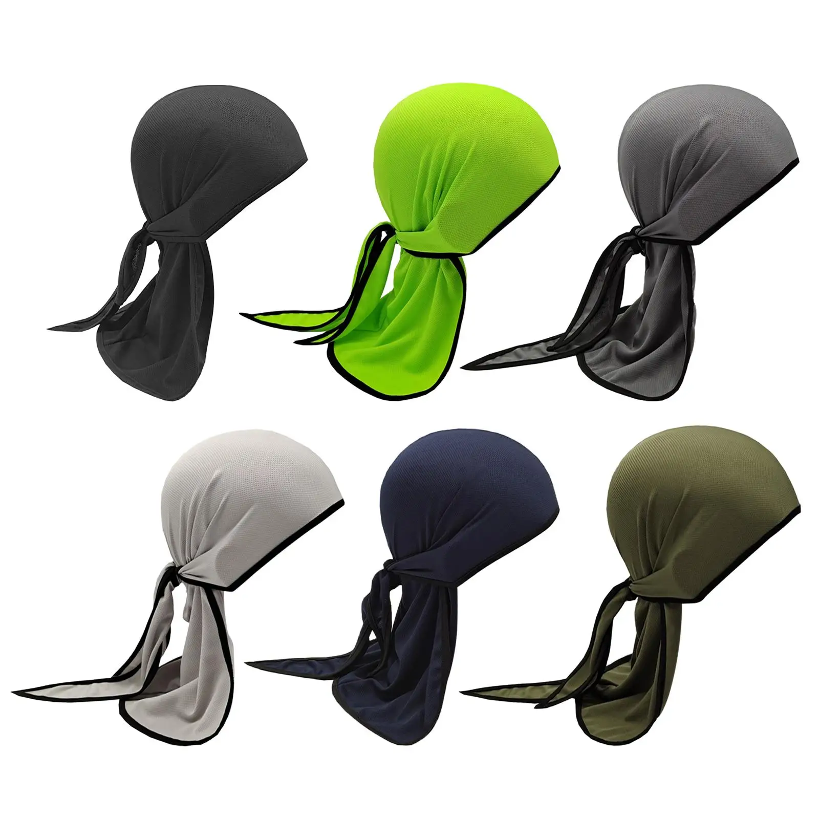 

Многофункциональная дышащая повязка на голову с длинными концами, бандана-шарф для велоспорта, для любителей хип-хопа, для женщин, для использования в помещении