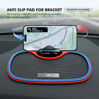 Car Dashboard Sticky Pad Anti-Slip PVC Mat Phone Storage Holder For Hyundai Sonata i30 i20 Tucson Elantra Kona N Line