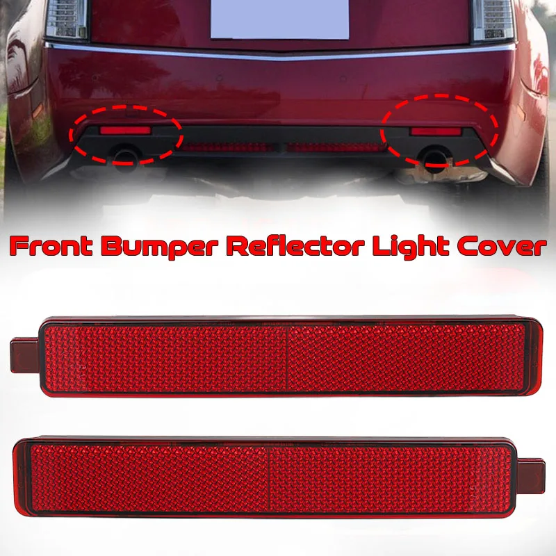 

25805313 Rear Bumper Reflector Set For Buick Enclave CX CXL 2008-2011 Cadillac CTS V Sedan 2011-2014 GMC Acadia Denali 2013-2022