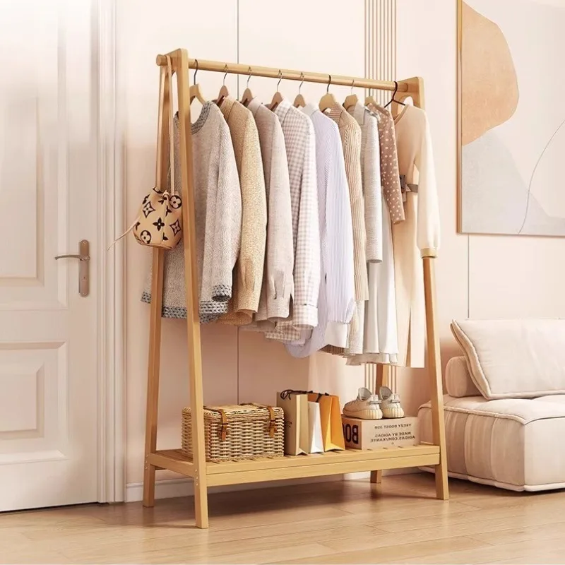 

Clothes rack, floor to ceiling, bedroom, household, hanging clothes rack, simple and multifunctional storage rack, clothes rack