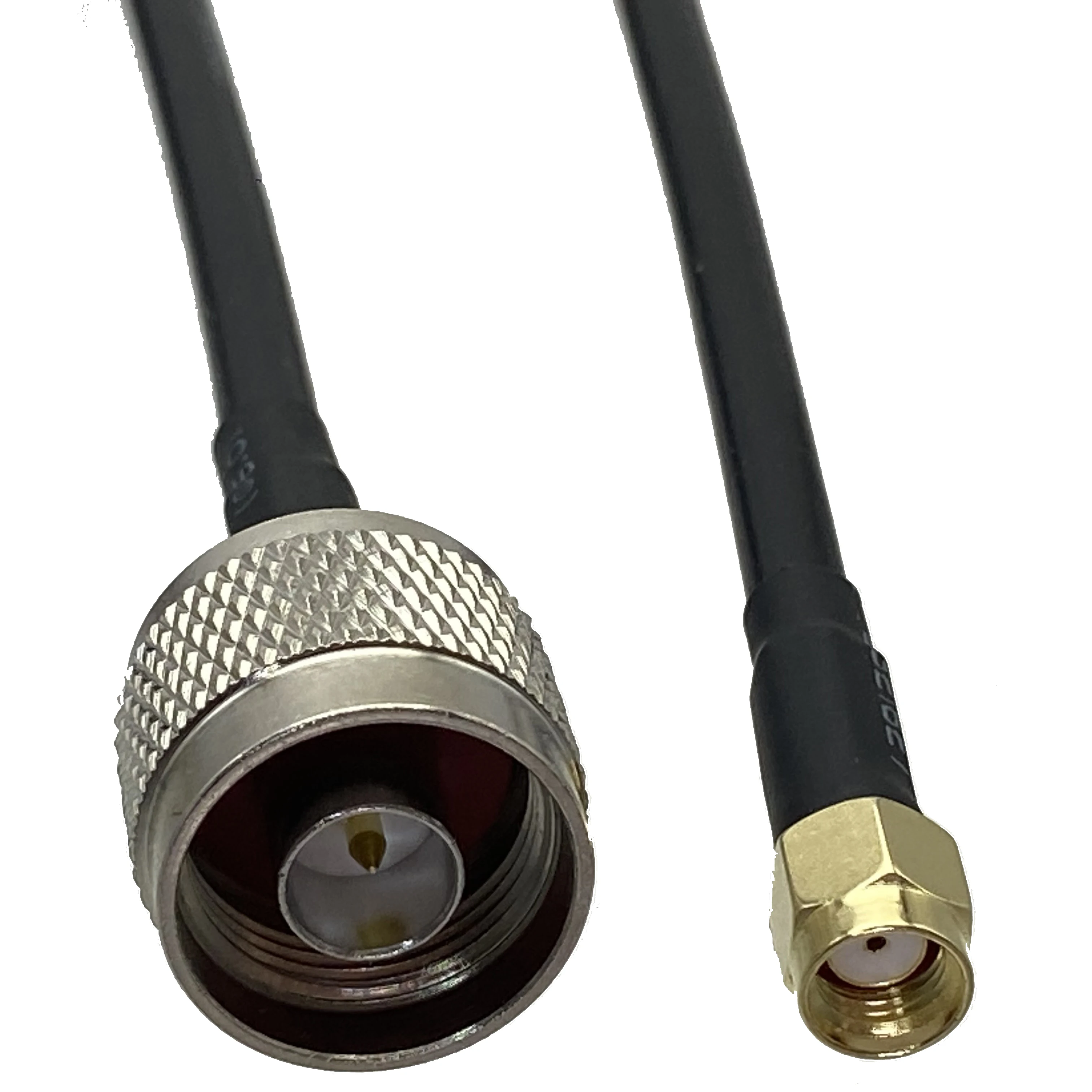 

N Male to RP SMA Male Low Loss Coax Pigtail Cable RG58 for 3G/4G LTE Ham WiFi Repeater LoRa Antenna/Bobcat Miner/Lightning Arres