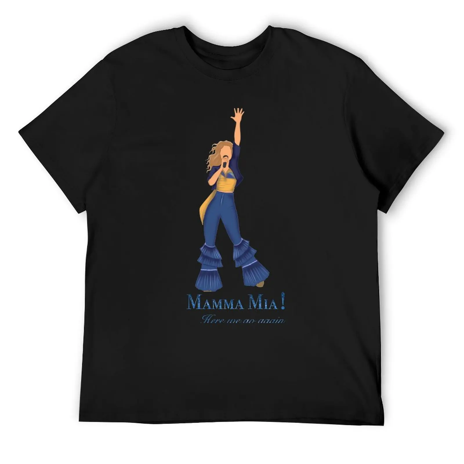 Mamma Mia T-Shirt summer clothes graphic t shirts vintage t shirts blacks mens graphic t-shirts pack