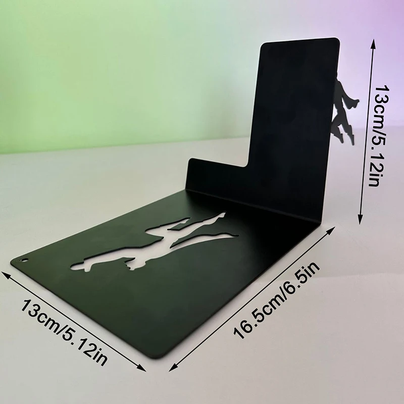 الإبداعية بطل السوبر رف الكتب التماثيل المعدنية تخزين الكتب عرض سطح المكتب زخرفة مضحك مكتب الملحقات الكتب قاعدة قائمة #6