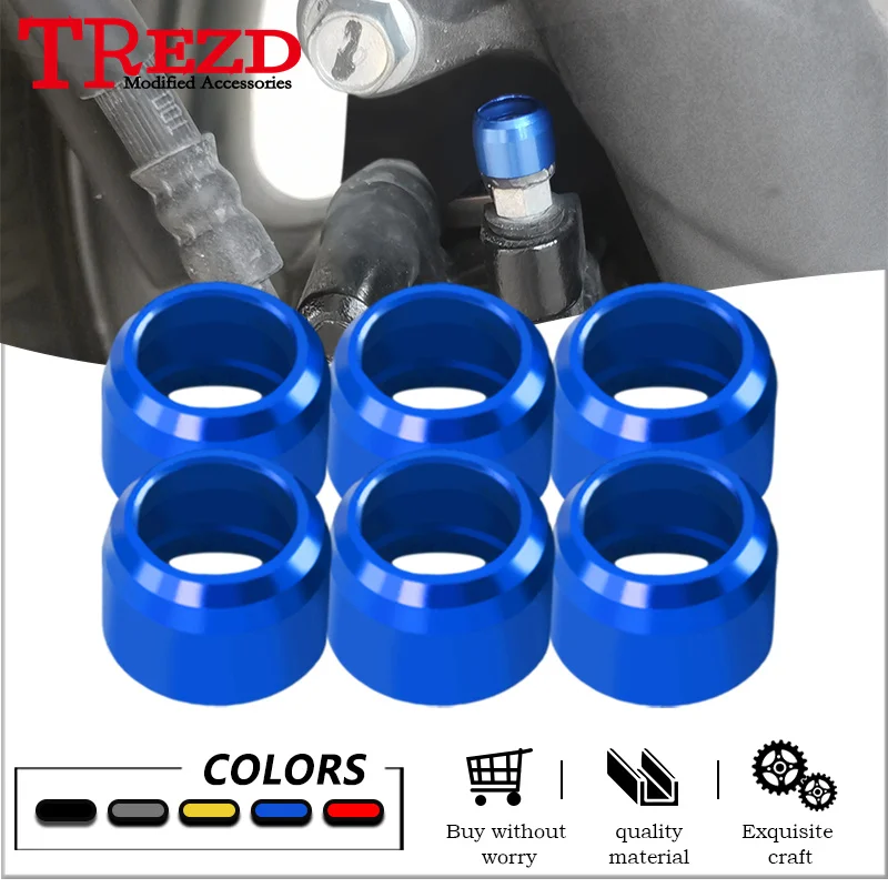 

Engine Brake Caliper Screw Decorative Caps For YAMAHA TENERE700 TENERE1200 Tenere 700 1200 Motorcycle Nut Bolt Protection Covers