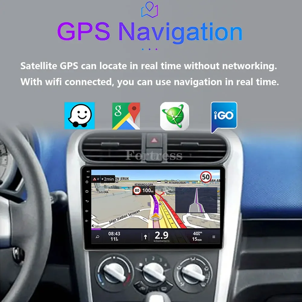 راديو سيارة أندرويد 16 لأوبل أجيلا سوزوكي سبلاش ريتز 2008-2014 مشغل فيديو الوسائط المتعددة Autoradio اللاسلكية Carplay أندرويد السيارات