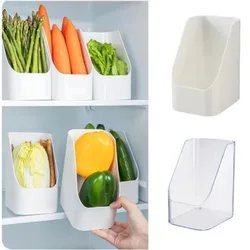 Refrigerator food classification storage box: transparent seasoning storage box closet organizer storage box organizer box