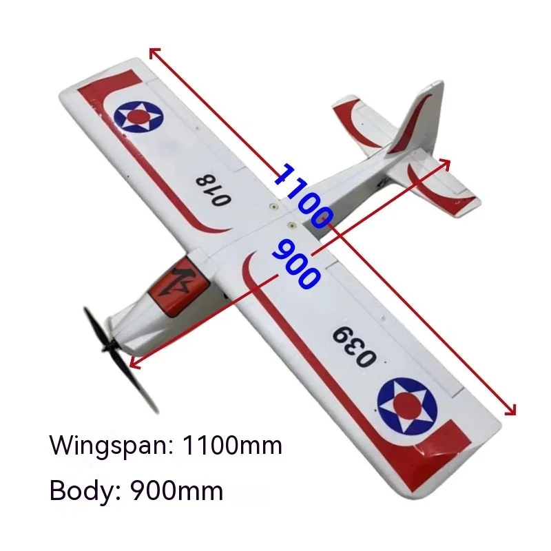 Novice New Devil Model Aircraft 1100mm Devil Upgrade Model Entry Training Level Model Fixed Wing