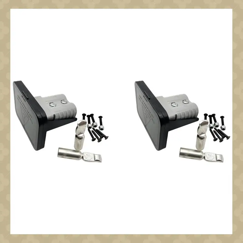 AB45 2X 120A لأندرسون التوصيل فلوش جبل قوس لوحة قوس مع غطاء ل قافلة 2 غرز قطع غيار السفن السيارات