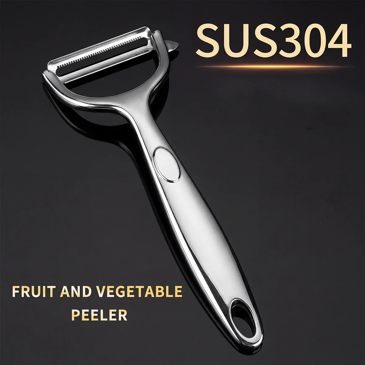 Vegetable Peeler Potato Carrot Peelers Stainless Steel Peeler with Ergonomic Non-Slip Handle & Sharp Blade Kitchen Tools