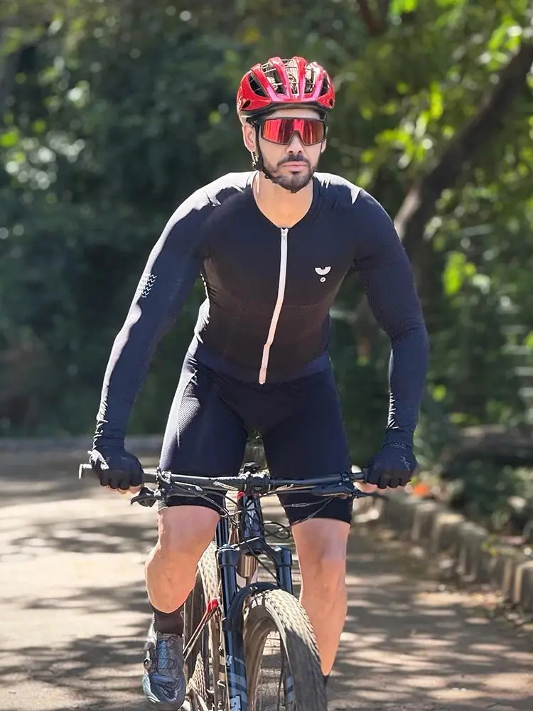 AliExpress YKYWBIKE 2026 Cycling Jersey Men Spring Pro Team Bicycle Shirt Long Sleeve Breathable Road Bike Maillot Cycling Clothing MTB