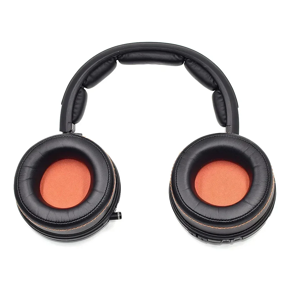 Durable Hot Sale Newest Reliable Useful Tools Ear Cushions 800 840 Long Lasting Protein Leather 800 Black/Orange