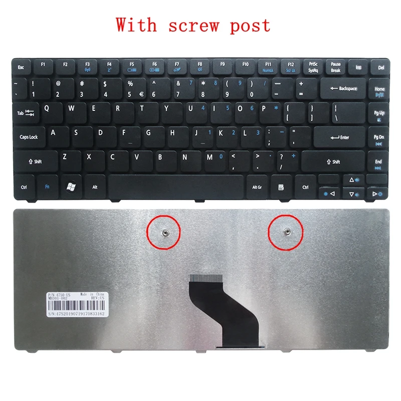 SP/RU/US/BR لوحة المفاتيح لشركة أيسر أسباير E1-471G E1-451G 4738 4740 4750G 4743G 5942 3810 4540G 4552 4740 5942G 4752 4739 4250 4253