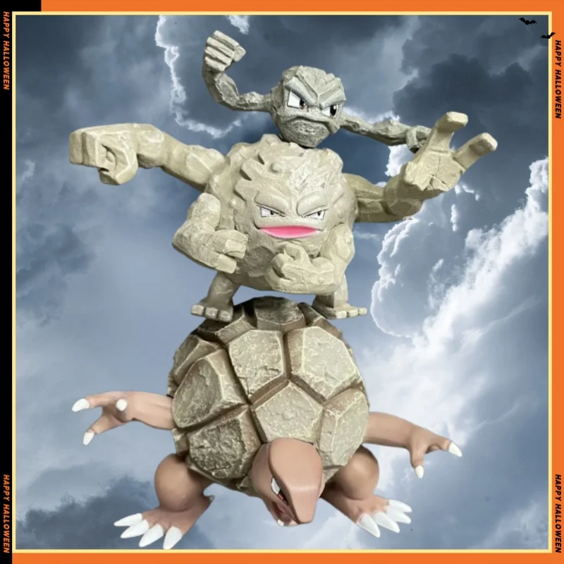 

В наличии Новый 3 шт. Zxz Graveler Golem Geodude Аниме Фигурки Статуя из ПВХ Модель Комната Настольные Украшения Коллекция Подарки на Хэллоуин T