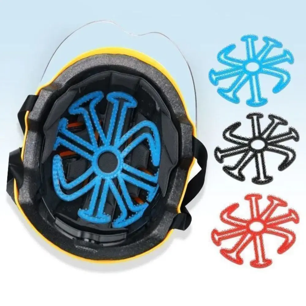 

Flexible Helmet Anti-deformation Inner Silicone Pad Ventilate Helmet Liner Pad Helmet Padding Motorcycle Bike Helmet Accessories