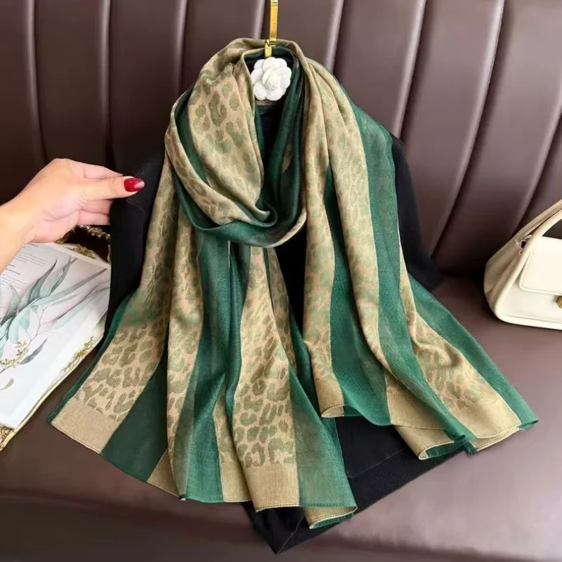 

Женский шелковый шарф для защиты от солнца весна-лето, модный, универсальный, из искусственного шелка, сохраняющий тепло, декоративный шарф-шаль