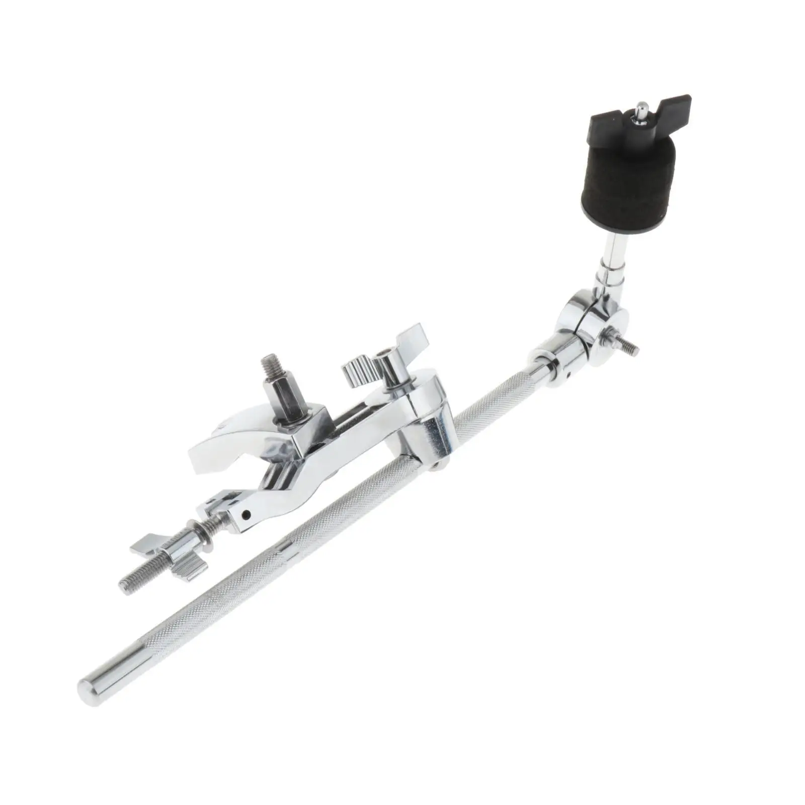 Multi Function Drum Rack Clamp Handbell Mount Cymbal Extension Stand for Drumming Pad Percussion Accessories