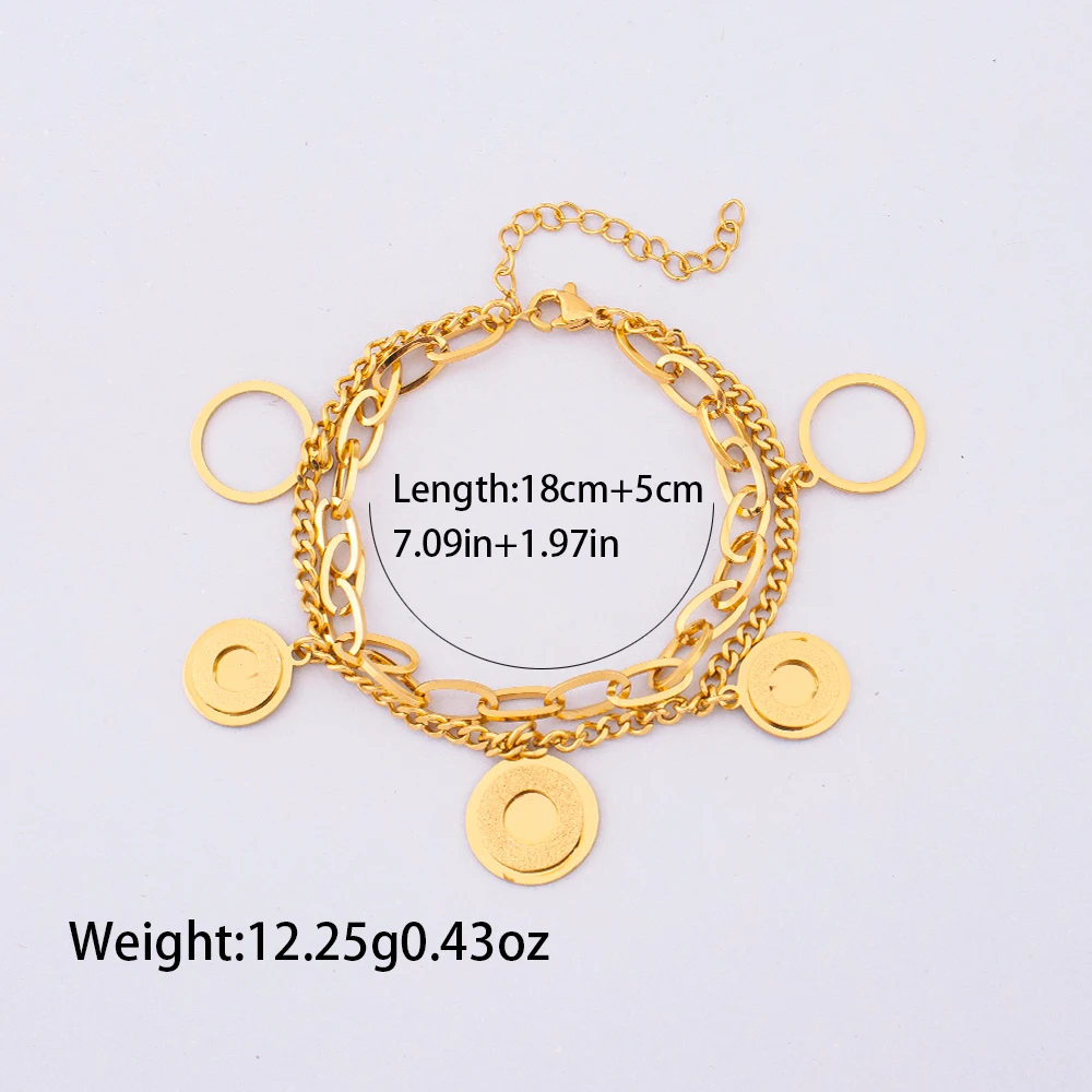 Damenarmband Trendiger Edelstahlschmuck 2026 Italienisches Charm-Armband Kostenlose Lieferung Artikel für Damen Frauenaccessoires – Detail 32