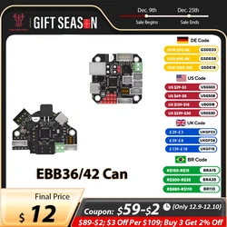 BIGTREETECH EBB36 eb42 CAN V1.2 Board Support Canbus PT100 per Klipper Hotend HeadTool 36 motore passo-passo Ender3 parti della stampante 3d