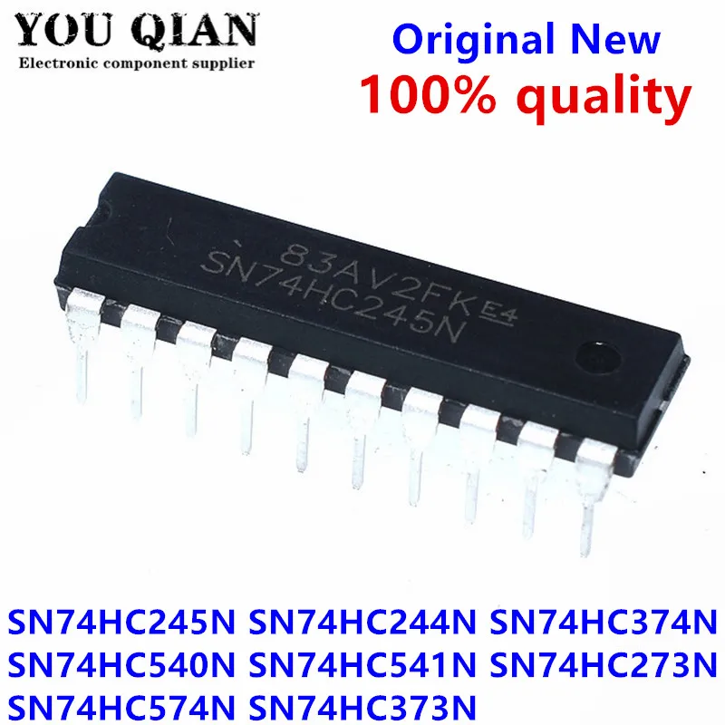 10PCS SN74HC245N DIP-20 SN74HC373N SN74HC244N SN74HC574N SN74HC374N SN74HC273N SN74HC540N SN74HC541N SN74HC573AN new original IC