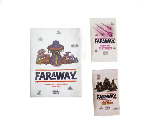 Faraway Board Game 2-6 Players Party Funny Table Game Friends Entertainment Strategy Cards Game - PEOPLE FROM BELOM Expansion