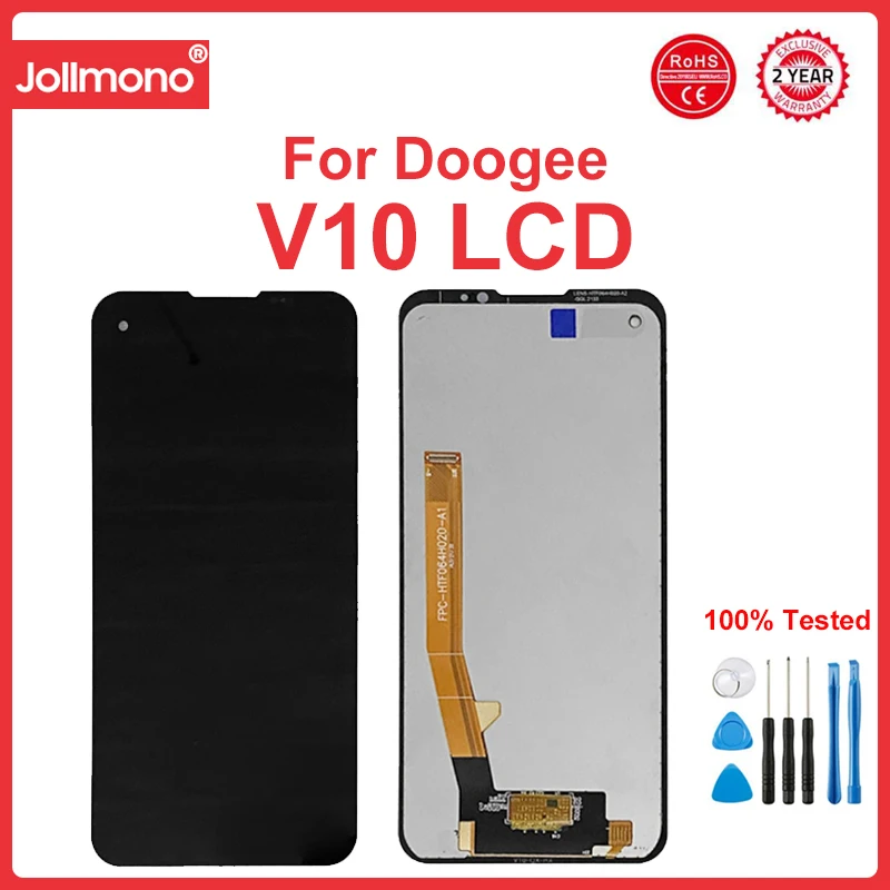 

For Doogee V10 V11 LCD Display Touch Screen Digitizer Assembly For Doogee V10 LCD Sensor Screen Repair Replacement