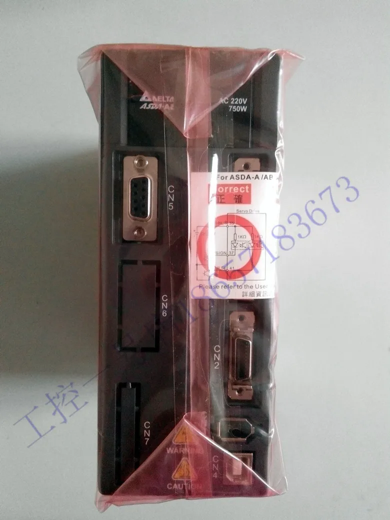 New Original Taiwan Delta A2 Series 750W Servo Drive ASD-A2-0721-U Quality Assurance 1 Year