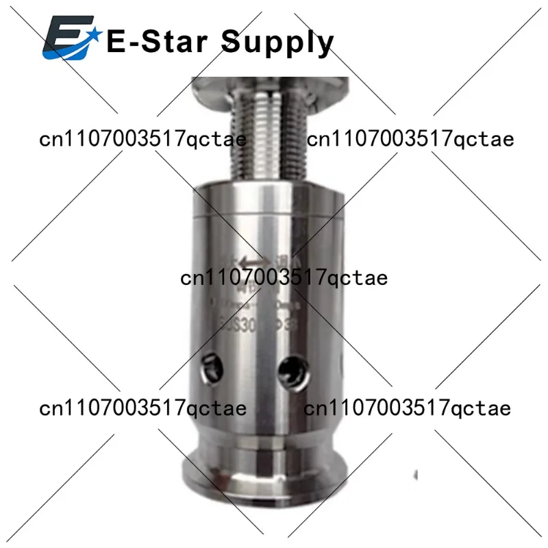 

1,5 "2" Tri Clamp 0,3-4 бар Регулируемый предохранительный клапан сброса давления Санитарный бочонок из нержавеющей стали SUS 304 для пивоварения