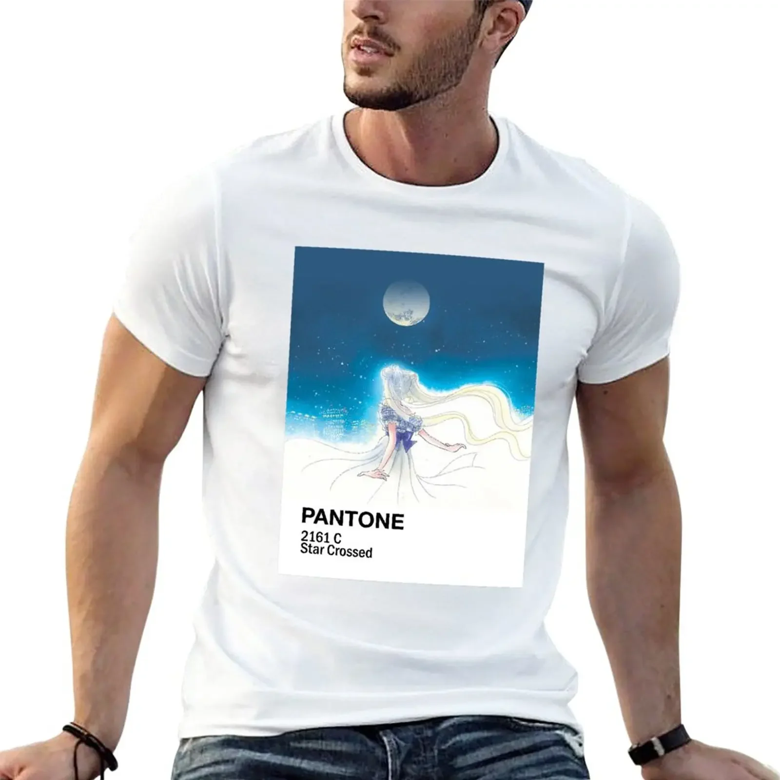 New Star Crossed Pantone T-Shirt blanks graphic t shirt vintage graphic tee shirt designer shirts big and tall t shirts for men