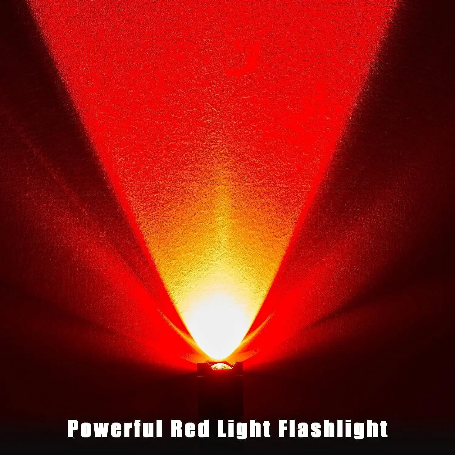 1-10 Pcs Aluminium Alloy Red Light 3 Modes LED Flashlight Portable Mini Flashlights Torch Night Observation Tactical Light