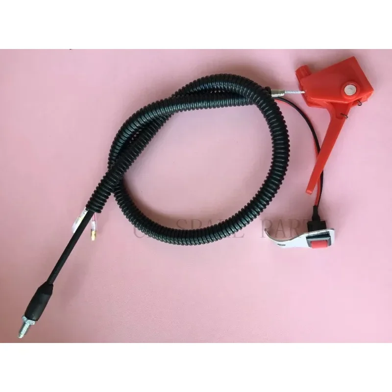 Lawnmower Handle bar throttle cable For control garden Auger Drill Lawn Mower Hedge Trimmer Grass Cutter