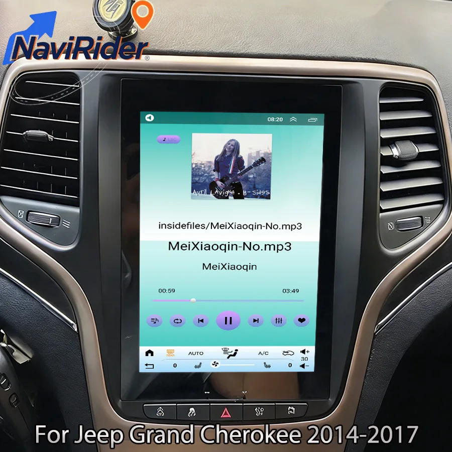 10.4inch Android For Jeep Grand Cherokee 2014-2017 Car Multimedia Video Player Auto Radio Stereo GPS Navigation Wireless Carplay