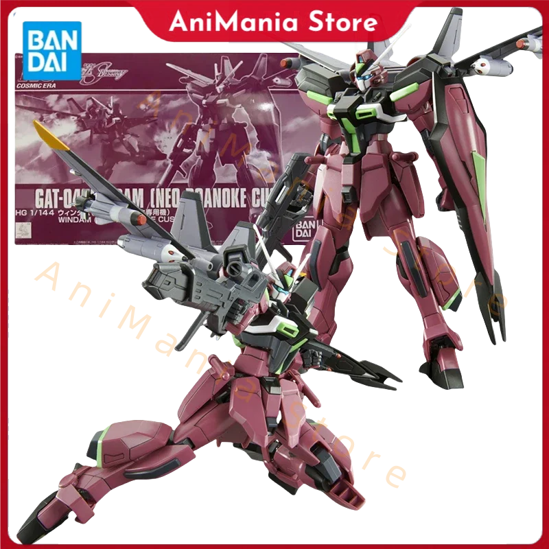 

Bandai Gundam Model Kit HGUC Windam Neo Roanoke Armor Аниме Фигурка Gunpla Строительный комплект Gundam Фигурки Игрушки для мальчиков Подарок