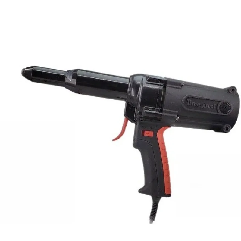 AC 220V Heavy Duty Electric Rivet Gun Nail Gun Riveting Tool Electrical Blind Riveter 600W 4.0-6.4MM 16000N Stroke 25MM