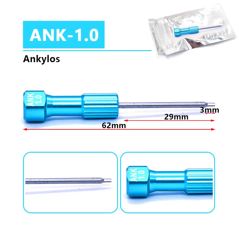 Dental Stainless Steel Implant Screw Driver Tool Dentistry Tool Kit Micro Screw Driver for Implants Drilling Tool High quality