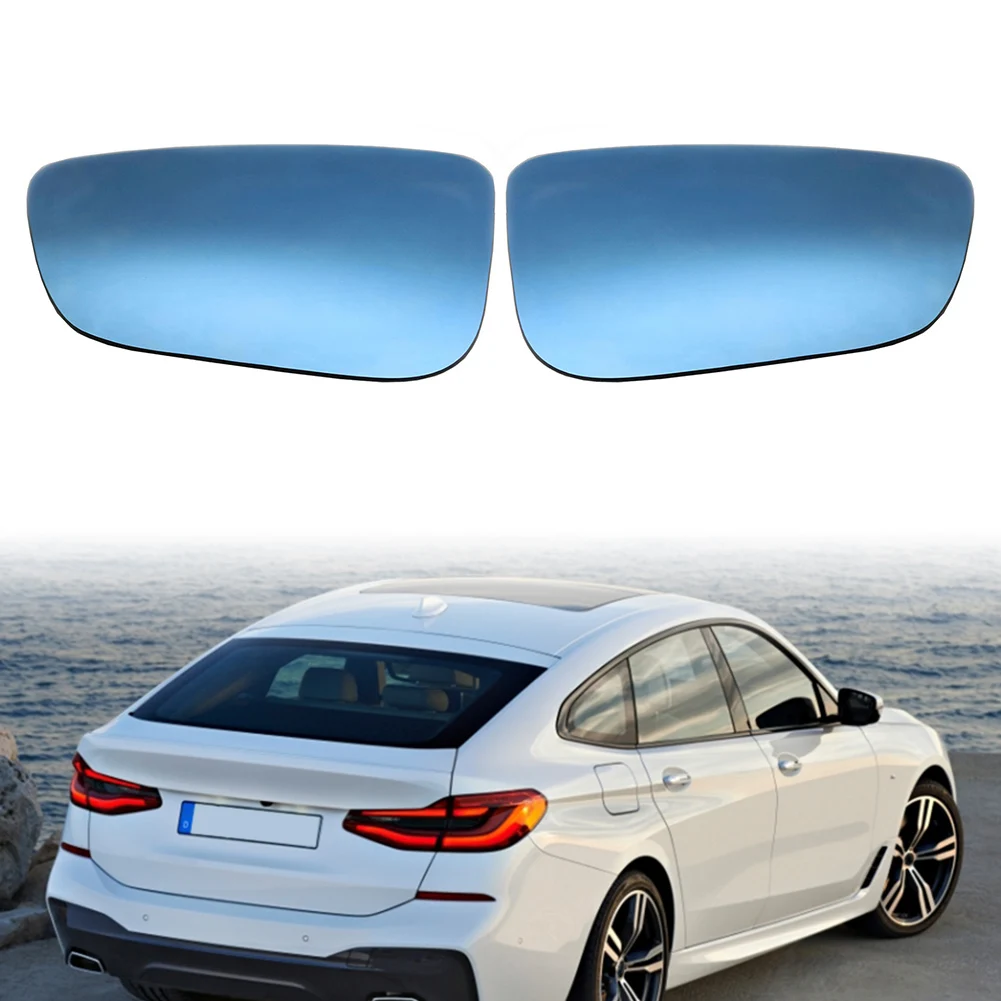 1Pair Car Side Rearview Mirror Glass Aspherical Heated For BMW 5Series G30 G31 G32 2018-2020 & 3 7 8 Series G20 G11 G12 G14