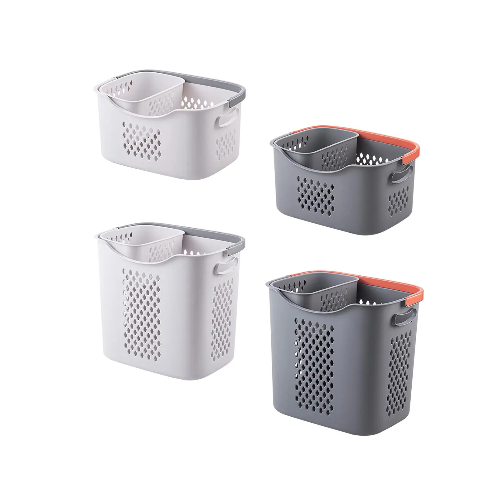

Portable Mesh Laundry Hamper for Clothes And Toys Organization