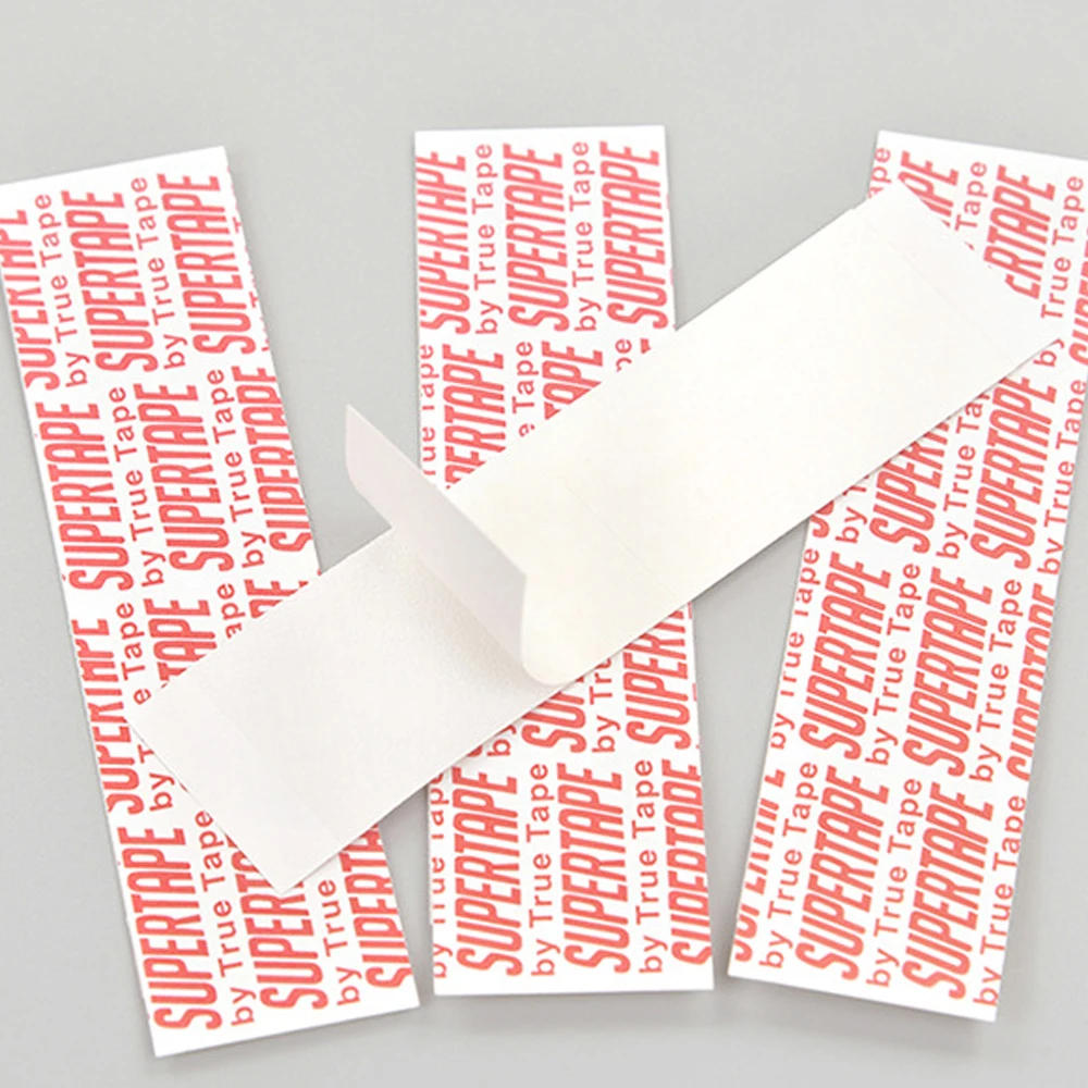 36 قطعة/الوحدة مقاوم للماء Supertape الدانتيل الباروكة الشريط لاصق على الوجهين سوبر الشريط لاستبدال شعر مستعار الدانتيل