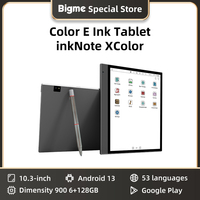 BIGME inkNoteX Color ebook reader 10.3'' Color E-ink Electronic book Android 13, 6+128GB ereader tablet with dual camera E-book