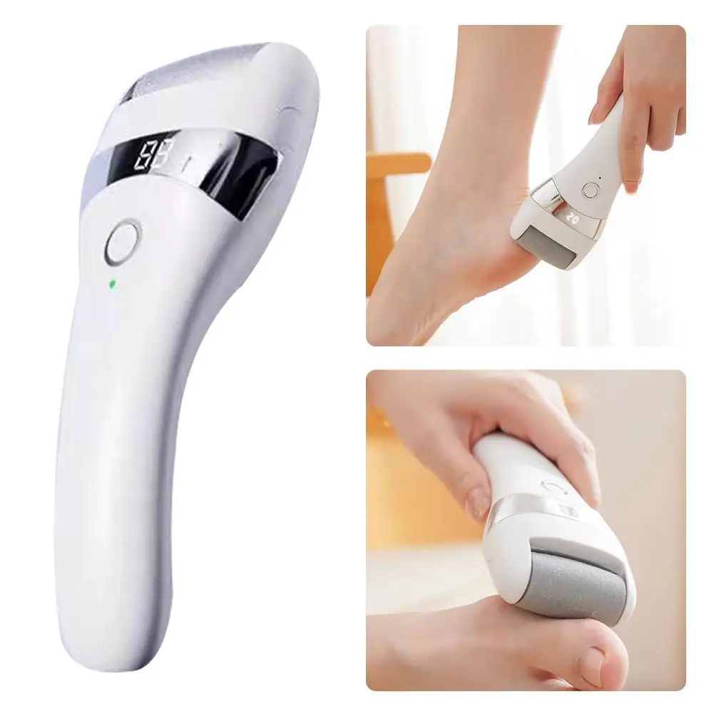 

Foot File Pedicure Machine Callus Remover Rechargeable Dead Skin Scrubber Polisher Grinder Foot Heel Cracked Care Tools