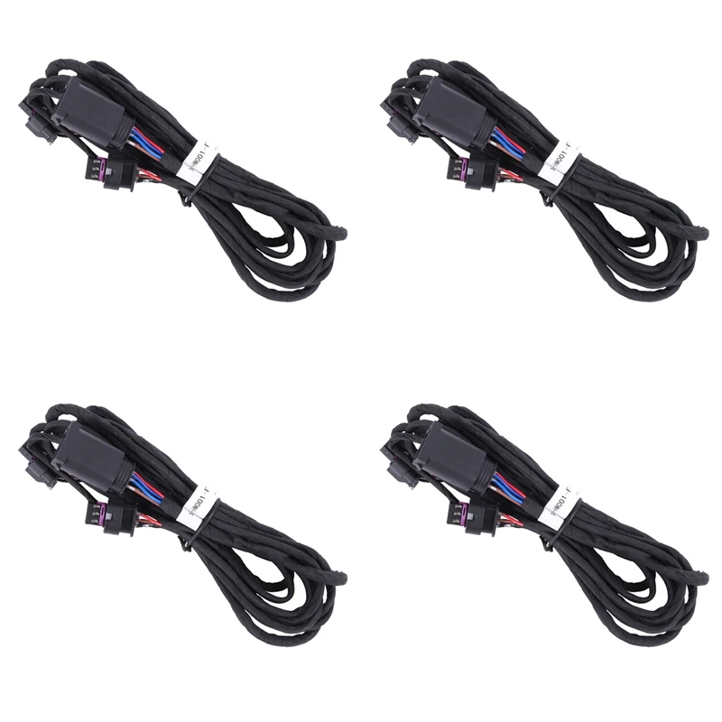 4X Car Front Bumper Parking Sensor Wiring Harness PDC Cable Fit For-BMW 3 4 Series F30 61129313607