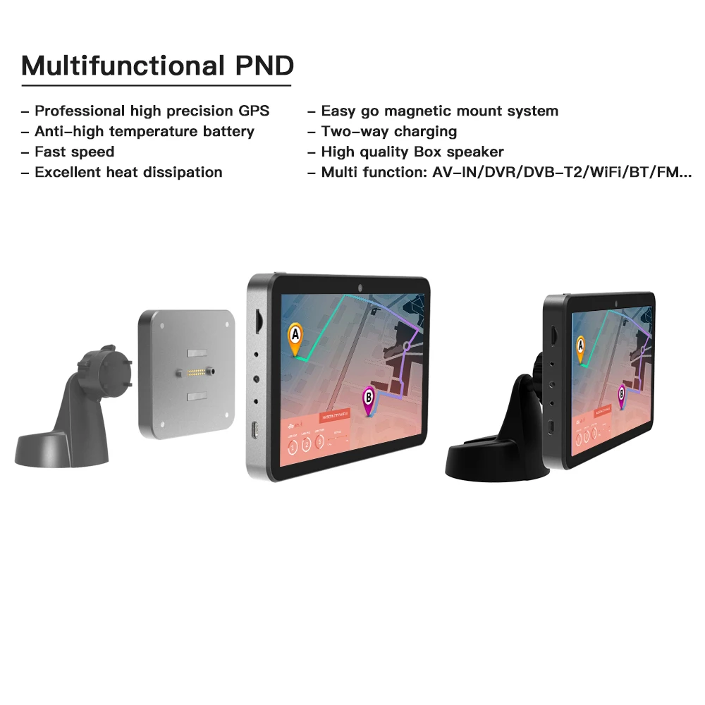 7 inch PND tablet PC Vehicle Portable Navigation Device 4G tablets 8 inch video display in car ODM tablet