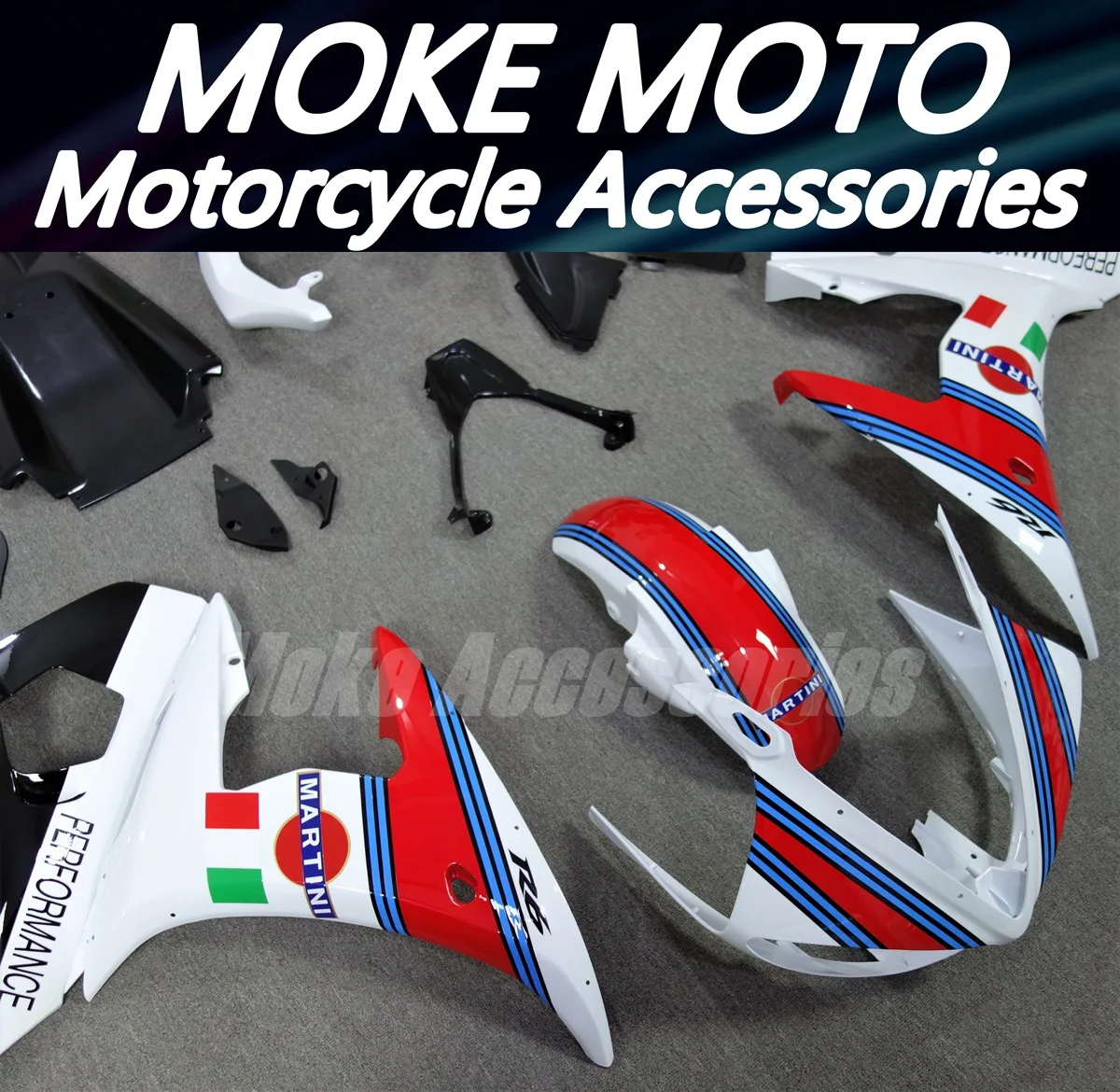 Motorcycle Fairings Kit Fit For Yzf R6 2003 2004 2005 Bodywork Set High Quality Abs Injection Black White