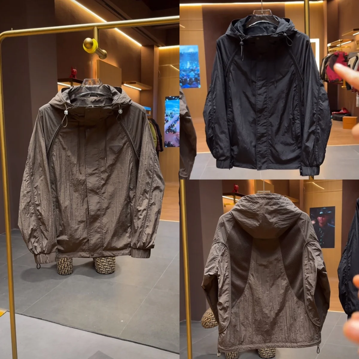 

Мужская демисезонная куртка-худи 2025 года, городской стиль, дышащая, приталенная, с длинными рукавами, на молнии, цвет...