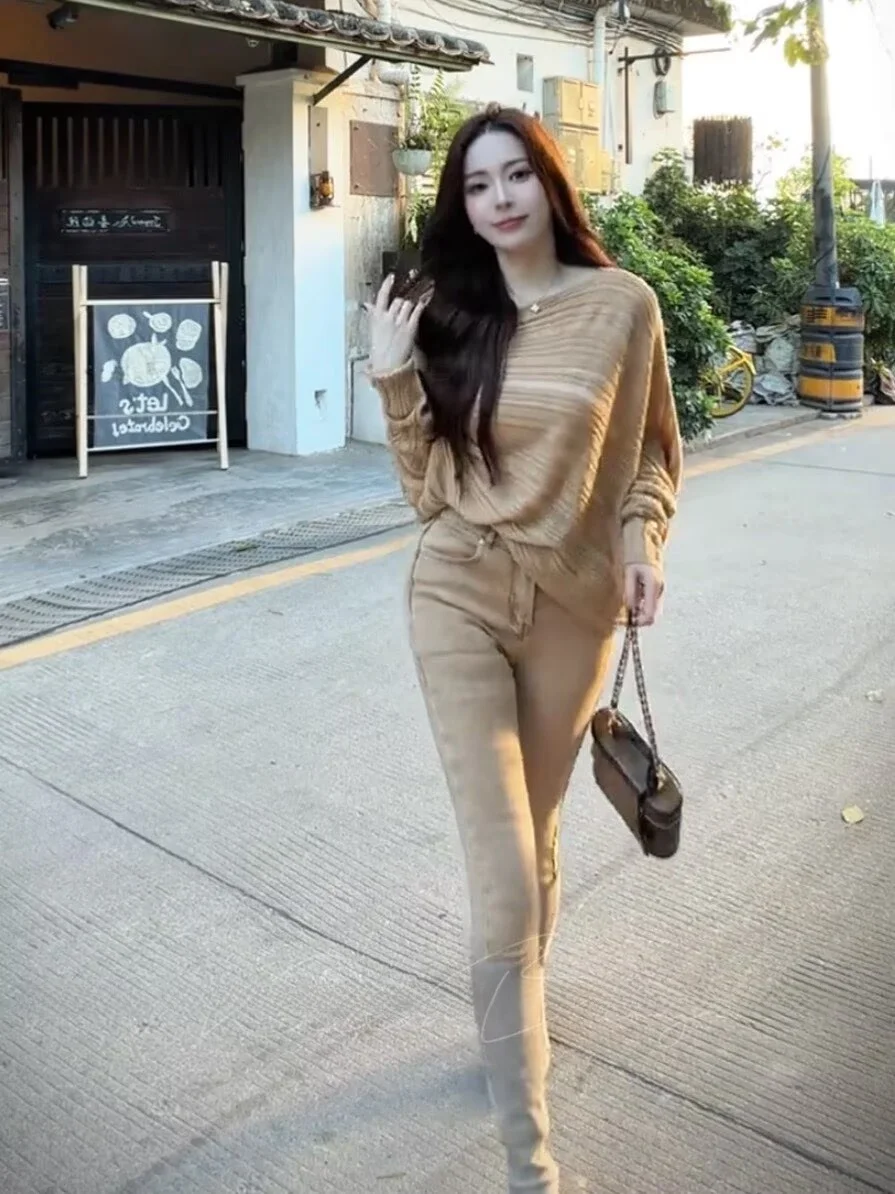 

Женские джинсы-скинни с высокой талией цвета шампанского золота, винтажные, из стрейч-денима, премиум-класса